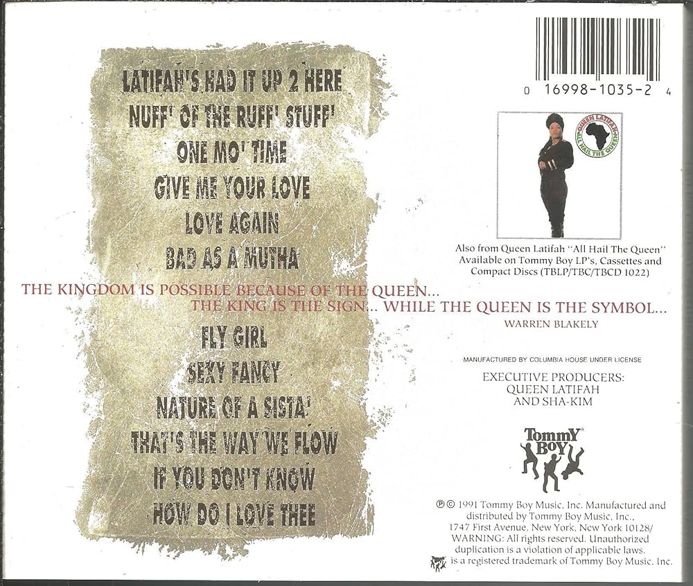 Queen Latifah 「Nature of a Sista」LP Vinyl, 1×LP | Nature of a Sista' by Queen Latifah | Releases